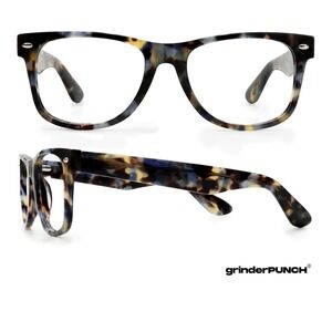 Blue Light Reading Glasses Tortoise Tide Pool Square High Power NEW